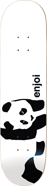 Enjoi Skateboards Whitey Panda Skateboard Deck Resin-7 - 8.25